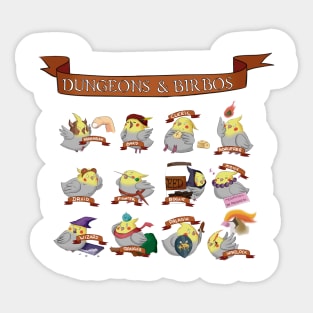 Dungeons & Birbos Sticker